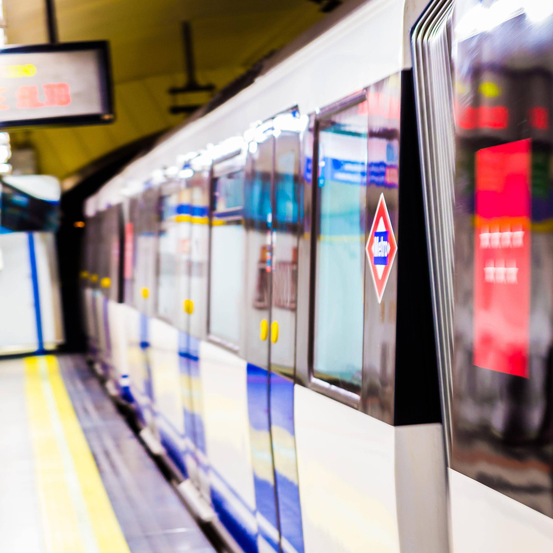 El tren autónomo de la nueva línea de Metro de Madrid